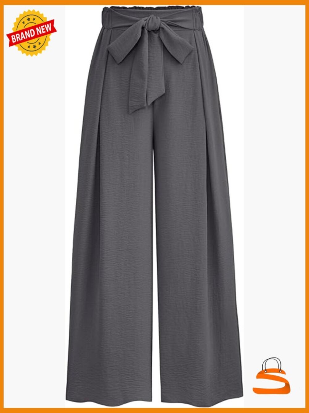 Wide Leg High Waisted Palazzo Trousers Business Casual Summer Pants